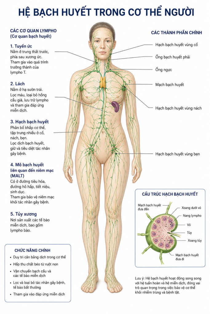 Massage hệ bạch huyết đông y chuyên sâu
