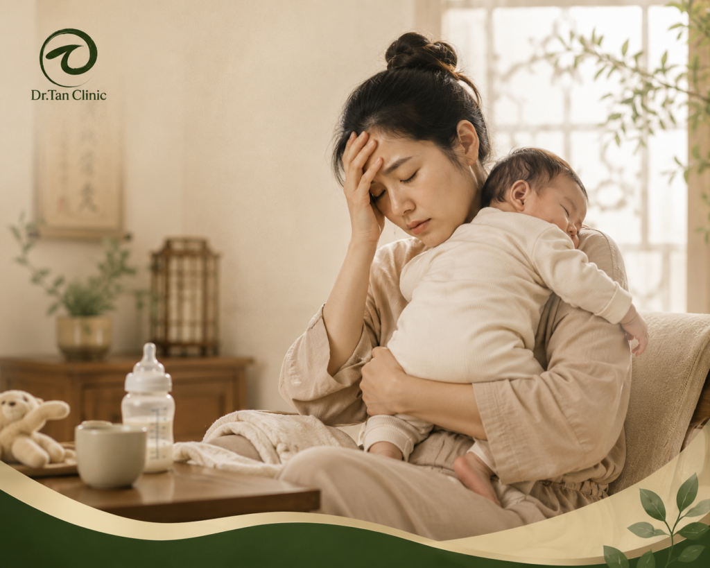 phục hồi sau sinh toàn diện bằng đông y