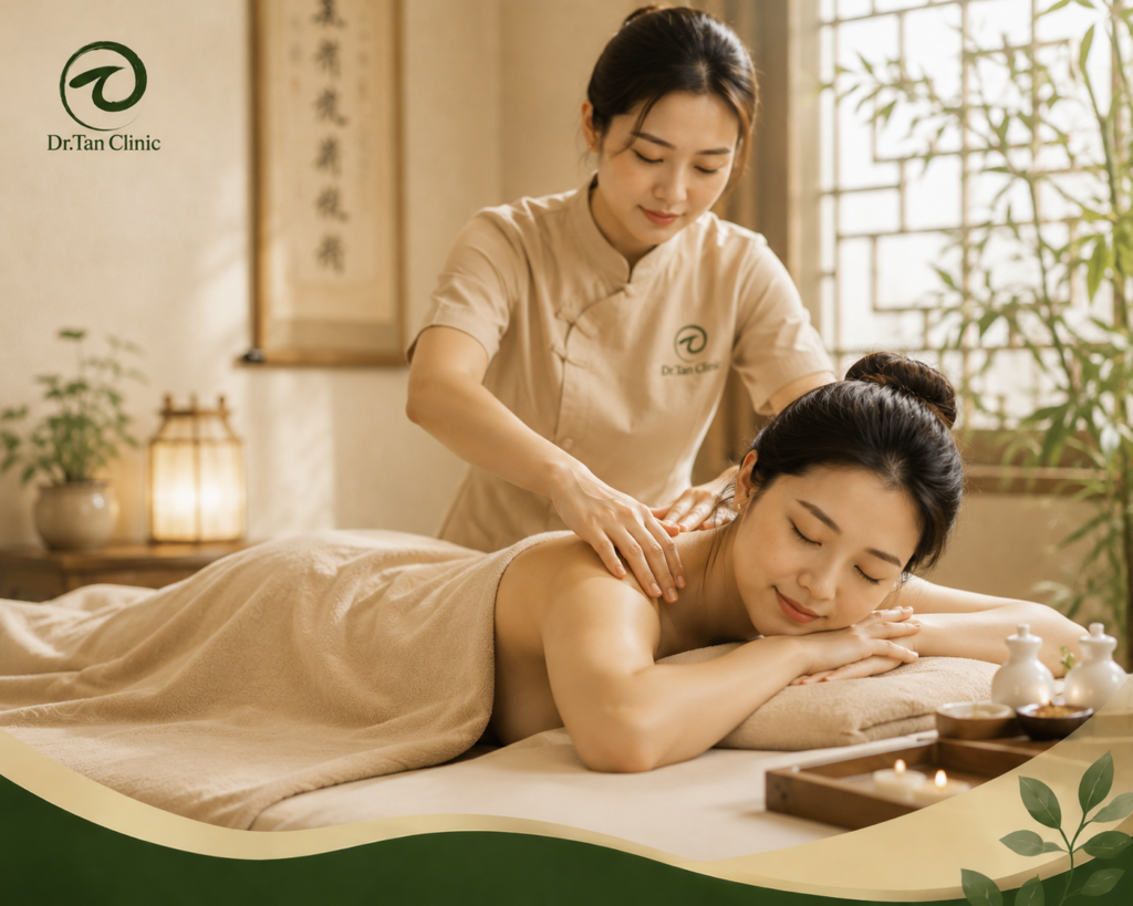 Massage là liệu pháp vô cùng hiệu quả giúp mẹ bỉm có thể lưu thông máu huyết, tinh thần dễ chịu hơn sau cuộc vượt cạn vất vả